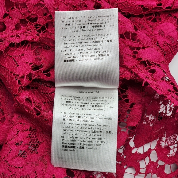 Valentino Knit Sweater with Lace Detail - Picture 7 of 12